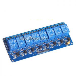 DC 5V 8 Channel Relay Module Shield With Optocoupler for Arduino PIC AVR MCU ARM